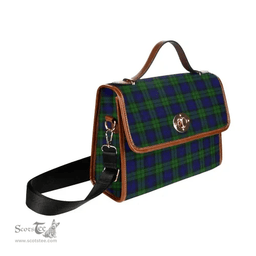 Scottish Canvas Bag Campbell Modern Clan Tartan Waterproof Canvas Bag - Classic Scottish Plaid Tartan Plaid