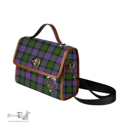 Scottish Canvas Bag Blair Clan Clan Tartan Waterproof Canvas Bag - Crest Classic Scottish Plaid Tartan Plaid