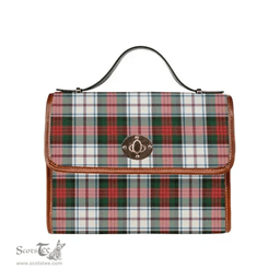 Scottish Canvas Bag MacDuff Dress Modern Clan Tartan Waterproof Canvas Bag - Classic Scottish Plaid Tartan Plaid