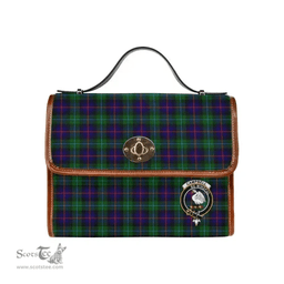 Scottish Canvas Bag Campbell of Cawdor Clan Clan Tartan Waterproof Canvas Bag - Crest Classic Scottish Plaid Tartan Plaid