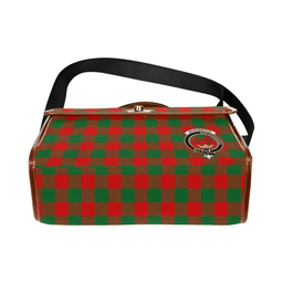 Scottish Canvas Bag Moncrieffe Clan Clan Tartan Waterproof Canvas Bag - Crest Classic Scottish Plaid Tartan Plaid