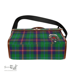 Scottish Canvas Bag Young Clan Clan Tartan Waterproof Canvas Bag - Crest Classic Scottish Plaid Tartan Plaid