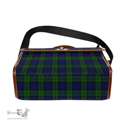 Scottish Canvas Bag Campbell Modern Clan Tartan Waterproof Canvas Bag - Classic Scottish Plaid Tartan Plaid
