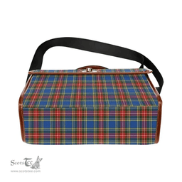 Scottish Canvas Bag MacBeth Modern Clan Tartan Waterproof Canvas Bag - Classic Scottish Plaid Tartan Plaid