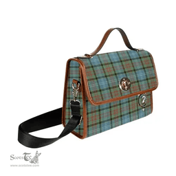 Scottish Canvas Bag Brisbane Clan Clan Tartan Waterproof Canvas Bag - Crest Classic Scottish Plaid Tartan Plaid