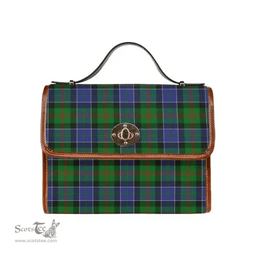 Scottish Canvas Bag Paterson Clan Tartan Waterproof Canvas Bag - Classic Scottish Plaid Tartan Plaid