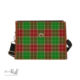 Scottish Canvas Bag Baxter Modern Clan Tartan Waterproof Canvas Bag - Classic Scottish Plaid Tartan Plaid