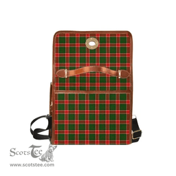 Scottish Canvas Bag Pollock Clan Clan Tartan Waterproof Canvas Bag - Crest Classic Scottish Plaid Tartan Plaid