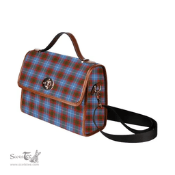 Scottish Canvas Bag Edinburgh District Clan Tartan Waterproof Canvas Bag - Classic Scottish Plaid Tartan Plaid