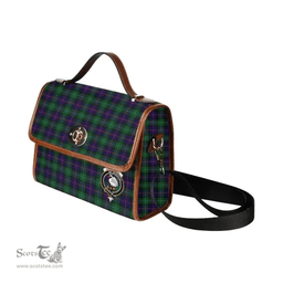 Scottish Canvas Bag Campbell of Cawdor Clan Clan Tartan Waterproof Canvas Bag - Crest Classic Scottish Plaid Tartan Plaid