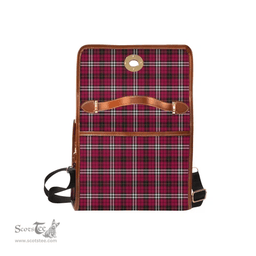 Scottish Canvas Bag Little Clan Clan Tartan Waterproof Canvas Bag - Crest Classic Scottish Plaid Tartan Plaid