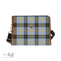 Scottish Canvas Bag Bell of the Borders Clan Tartan Waterproof Canvas Bag - Classic Scottish Plaid Tartan Plaid