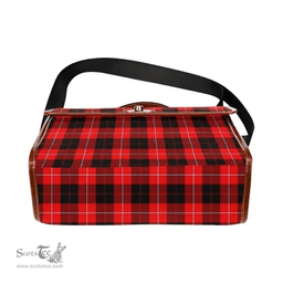 Scottish Canvas Bag Cunningham Modern Clan Tartan Waterproof Canvas Bag - Classic Scottish Plaid Tartan Plaid