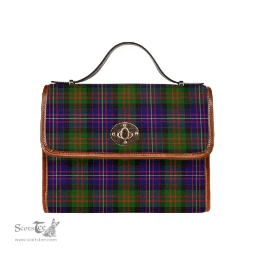 Scottish Canvas Bag Cameron of Erracht Modern Clan Tartan Waterproof Canvas Bag - Classic Scottish Plaid Tartan Plaid