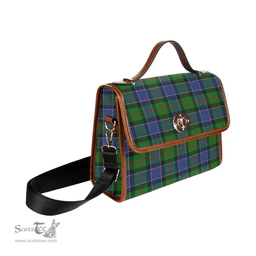 Scottish Canvas Bag Paterson Clan Tartan Waterproof Canvas Bag - Classic Scottish Plaid Tartan Plaid
