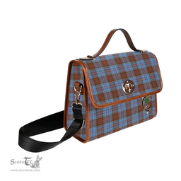 Scottish Canvas Bag Anderson Clan Clan Tartan Waterproof Canvas Bag - Crest Classic Scottish Plaid Tartan Plaid