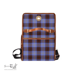 Scottish Canvas Bag Rutherford Clan Clan Tartan Waterproof Canvas Bag - Crest Classic Scottish Plaid Tartan Plaid