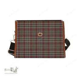 Scottish Canvas Bag Nicolson Hunting Weathered Clan Tartan Waterproof Canvas Bag - Classic Scottish Plaid Tartan Plaid