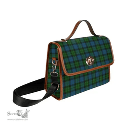 Scottish Canvas Bag MacKay Modern Clan Tartan Waterproof Canvas Bag - Classic Scottish Plaid Tartan Plaid