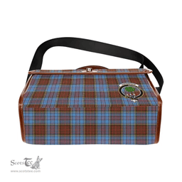 Scottish Canvas Bag Anderson Clan Clan Tartan Waterproof Canvas Bag - Crest Classic Scottish Plaid Tartan Plaid