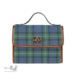 Scottish Canvas Bag MacPhail Hunting Ancient Clan Tartan Waterproof Canvas Bag - Classic Scottish Plaid Tartan Plaid