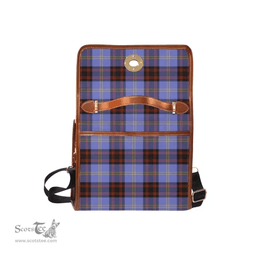 Scottish Canvas Bag Rutherford Clan Tartan Waterproof Canvas Bag - Classic Scottish Plaid Tartan Plaid