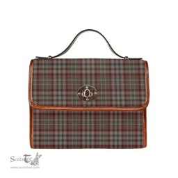 Scottish Canvas Bag Nicolson Hunting Weathered Clan Tartan Waterproof Canvas Bag - Classic Scottish Plaid Tartan Plaid