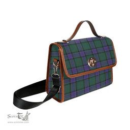 Scottish Canvas Bag Sinclair Hunting Modern Clan Tartan Waterproof Canvas Bag - Classic Scottish Plaid Tartan Plaid