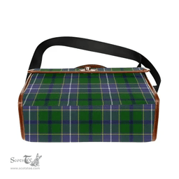 Scottish Canvas Bag Wishart Hunting Modern Clan Tartan Waterproof Canvas Bag - Classic Scottish Plaid Tartan Plaid