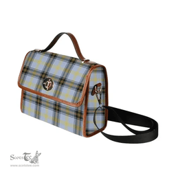 Scottish Canvas Bag Bell of the Borders Clan Tartan Waterproof Canvas Bag - Classic Scottish Plaid Tartan Plaid