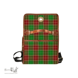 Scottish Canvas Bag Baxter Modern Clan Tartan Waterproof Canvas Bag - Classic Scottish Plaid Tartan Plaid