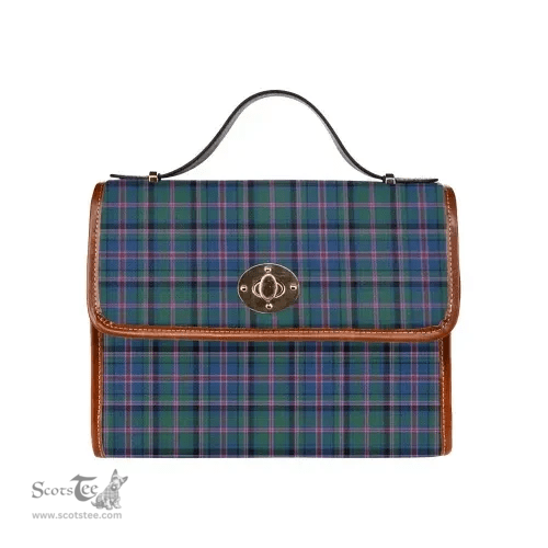 Scottish Canvas Bag Cooper Ancient Clan Tartan Waterproof Canvas Bag - Classic Scottish Plaid Tartan Plaid