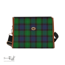 Scottish Canvas Bag Stewart Old Modern Clan Tartan Waterproof Canvas Bag - Classic Scottish Plaid Tartan Plaid