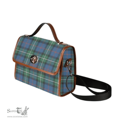 Scottish Canvas Bag MacPhail Hunting Ancient Clan Tartan Waterproof Canvas Bag - Classic Scottish Plaid Tartan Plaid