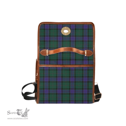 Scottish Canvas Bag Sinclair Hunting Modern Clan Tartan Waterproof Canvas Bag - Classic Scottish Plaid Tartan Plaid