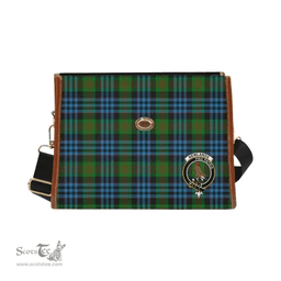 Scottish Canvas Bag Newlands Clan Clan Tartan Waterproof Canvas Bag - Crest Classic Scottish Plaid Tartan Plaid