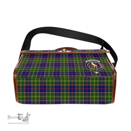 Scottish Canvas Bag Whiteford Clan Clan Tartan Waterproof Canvas Bag - Crest Classic Scottish Plaid Tartan Plaid