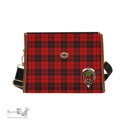 Scottish Canvas Bag Hogg (or Hog) Clan Clan Tartan Waterproof Canvas Bag - Crest Classic Scottish Plaid Tartan Plaid