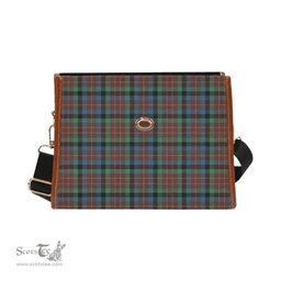 Scottish Canvas Bag MacDuff Hunting Ancient Clan Tartan Waterproof Canvas Bag - Classic Scottish Plaid Tartan Plaid