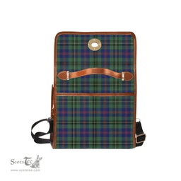 Scottish Canvas Bag Wood Modern Clan Tartan Waterproof Canvas Bag - Classic Scottish Plaid Tartan Plaid