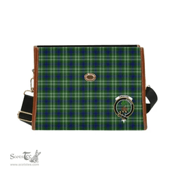 Scottish Canvas Bag Swinton Clan Clan Tartan Waterproof Canvas Bag - Crest Classic Scottish Plaid Tartan Plaid