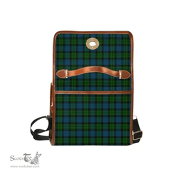 Scottish Canvas Bag MacKay Modern Clan Tartan Waterproof Canvas Bag - Classic Scottish Plaid Tartan Plaid