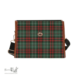 Scottish Canvas Bag MacDiarmid Modern Clan Tartan Waterproof Canvas Bag - Classic Scottish Plaid Tartan Plaid
