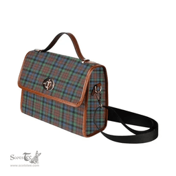Scottish Canvas Bag MacDuff Hunting Ancient Clan Tartan Waterproof Canvas Bag - Classic Scottish Plaid Tartan Plaid