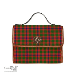 Scottish Canvas Bag Skene Modern Clan Tartan Waterproof Canvas Bag - Classic Scottish Plaid Tartan Plaid