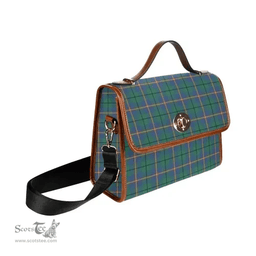 Scottish Canvas Bag Carmichael Ancient Clan Tartan Waterproof Canvas Bag - Classic Scottish Plaid Tartan Plaid