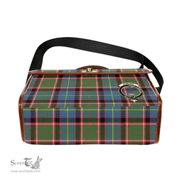 Scottish Canvas Bag Stirling (of Cadder-Present Chief) Clan Clan Tartan Waterproof Canvas Bag - Crest Classic Scottish Plaid Tartan Plaid