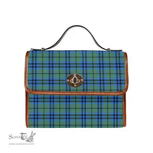 Scottish Canvas Bag Falconer Clan Tartan Waterproof Canvas Bag - Classic Scottish Plaid Tartan Plaid
