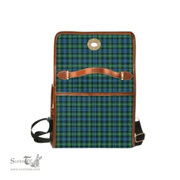 Scottish Canvas Bag Lyon  Clan Clan Tartan Waterproof Canvas Bag - Crest Classic Scottish Plaid Tartan Plaid