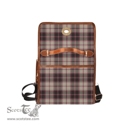 Scottish Canvas Bag MacPherson Hunting Ancient Clan Tartan Waterproof Canvas Bag - Classic Scottish Plaid Tartan Plaid
